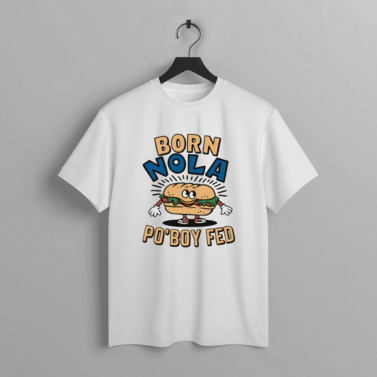 Born Nola, Po Boy Fed Tee